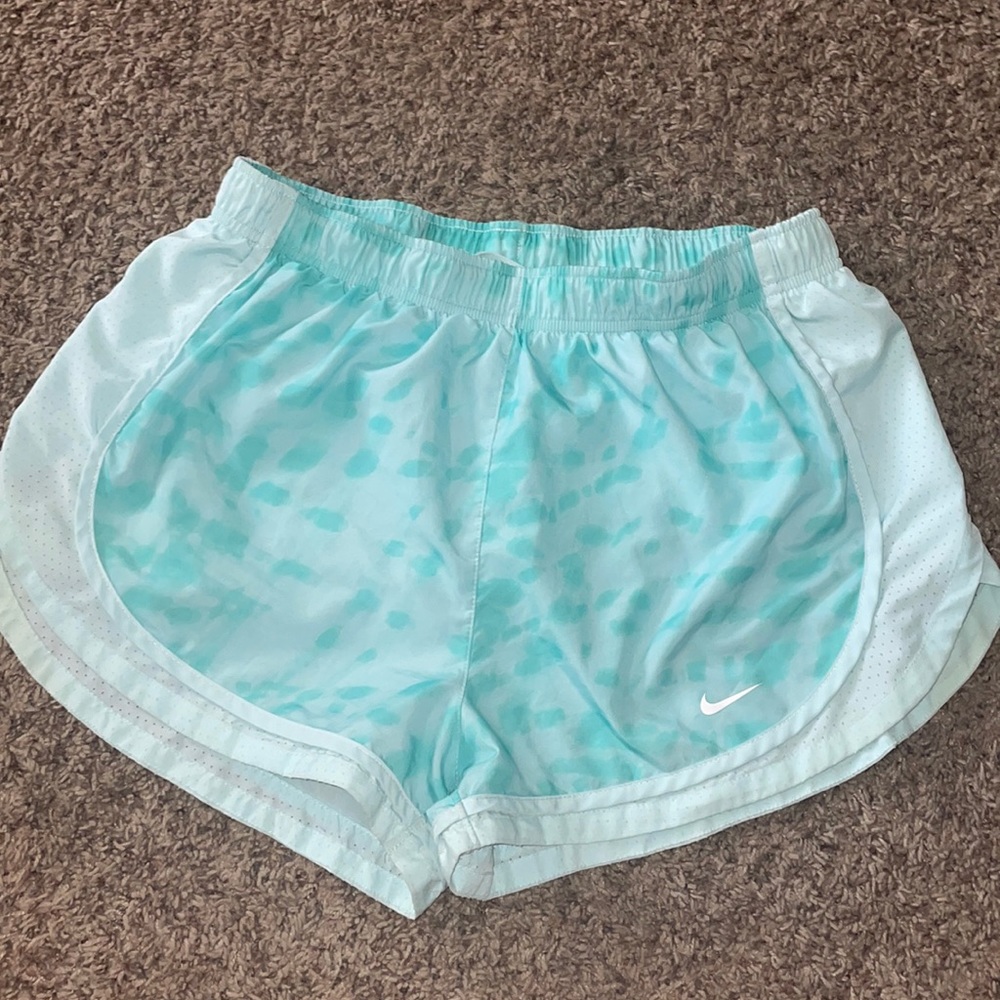 Aqua/teal nike shorts